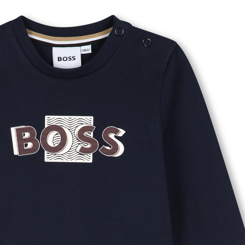 Camiseta de manga longa BOSS 
                        BOY