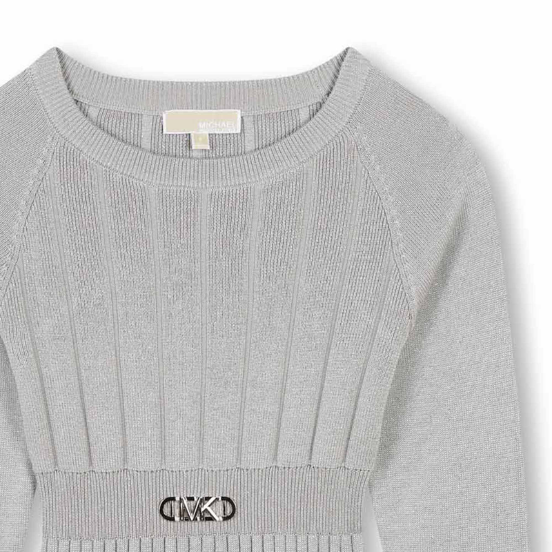 Vestido de malha manga longa MICHAEL KORS 
                        GIRL