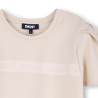 Vestido de manga curta DKNY 
                    GIRL