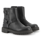 Botas de motociclista de couro de vaca DKNY 
                    GIRL