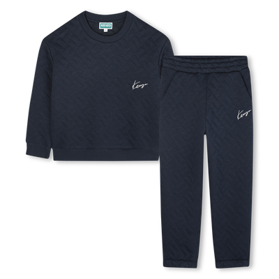 Conjunto de moletom e calça KENZO KIDS BOY