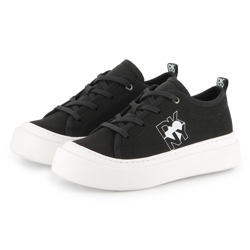 Sapatilhas em lona DKNY 
                        GIRL