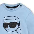 Conjunto de moletom e cal&ccedil;a KARL LAGERFELD KIDS 
                    MENINO