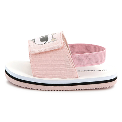 Sand&aacute;lias leves com velcro KARL LAGERFELD KIDS UNISEX