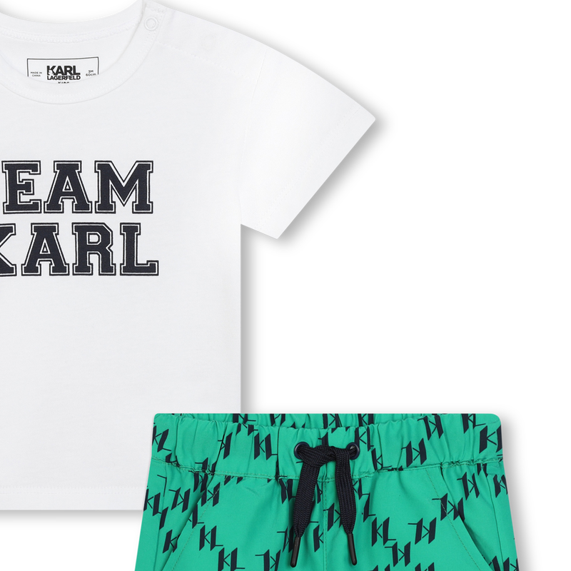 Printed Swim Ensemble KARL LAGERFELD KIDS 
                    BOY