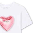 T-shirt de cerim&oacute;nia algod&atilde;o MARC JACOBS 
                    GIRL