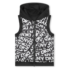 Colete acolchoado com capuz DKNY 
                    UNISEX