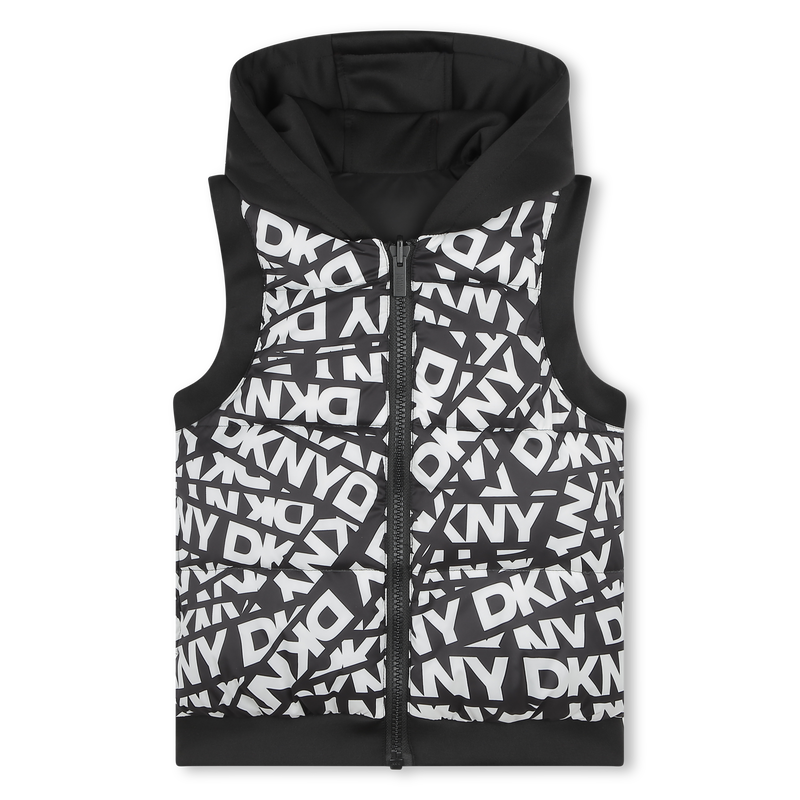 Colete acolchoado com capuz DKNY 
                        UNISEX