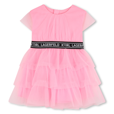 VESTIDO FORMAL KARL LAGERFELD KIDS GIRL