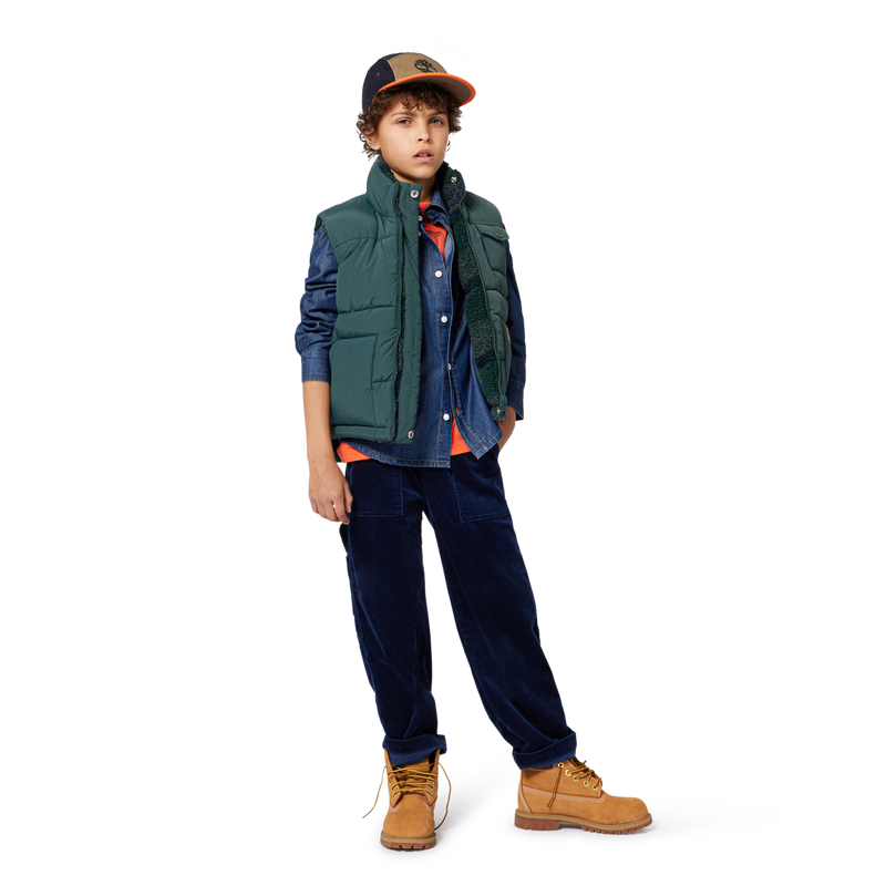 Camisa jeans de manga comprida TIMBERLAND 
                        BOY
