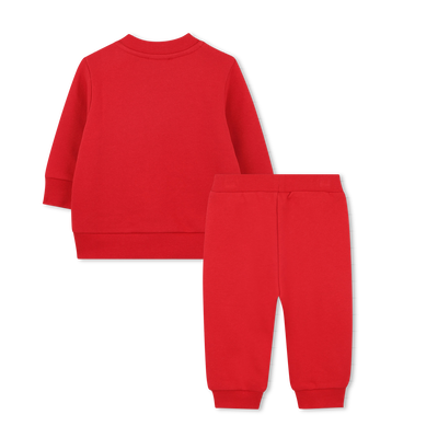Conjunto de moletom e calça em lã KENZO KIDS UNISEX