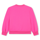 Sweatshirt em molet&atilde;o BILLIEBLUSH 
                    MENINA