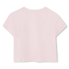 T-shirt "cropped" de algod&atilde;o MICHAEL KORS 
                    MENINA