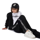T&ecirc;nis de cano baixo com cadar&ccedil;o KARL LAGERFELD KIDS 
                    UNISEX