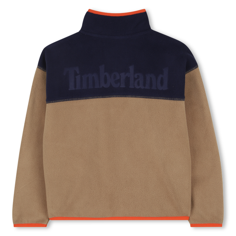 Cardigã de lã bicolor TIMBERLAND 
                    BOY