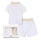 Polo + conjunto shorts BOSS 
                    BOY