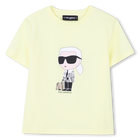 T-shirt de manga curta KARL LAGERFELD KIDS 
                    BOY