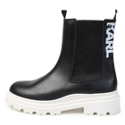 Botins em pele KARL LAGERFELD KIDS 
                    GIRL