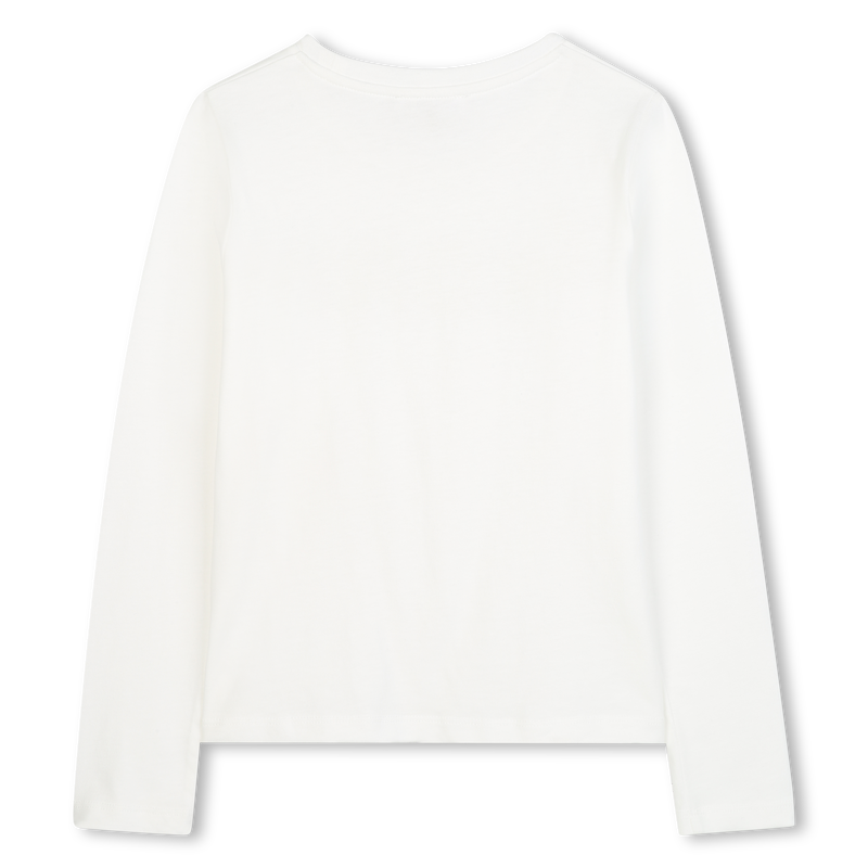 T-shirt de manga comprida em jersey MICHAEL KORS 
                    GIRL