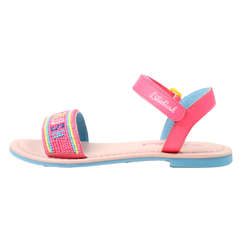 Sandálias em couro BILLIEBLUSH 
                    GIRL