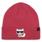 Gorro de malha KARL LAGERFELD KIDS 
                    GIRL