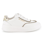 T&ecirc;nis de cano baixo com cadar&ccedil;o KARL LAGERFELD KIDS 
                    GIRL