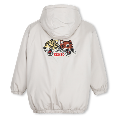 Parka com capuz KENZO KIDS MENINA
