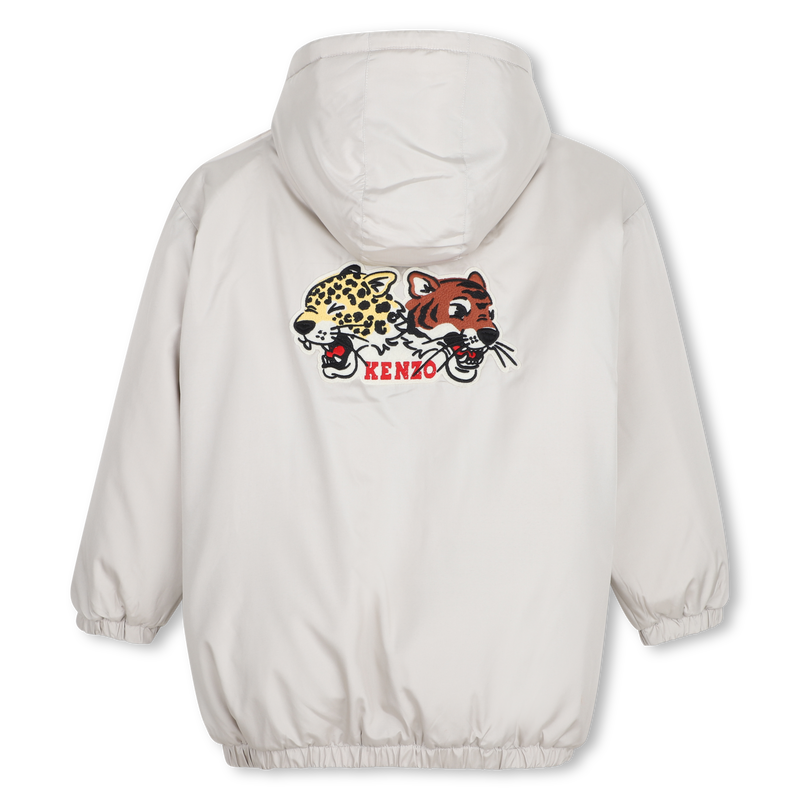 Parka com capuz KENZO KIDS 
                        GIRL