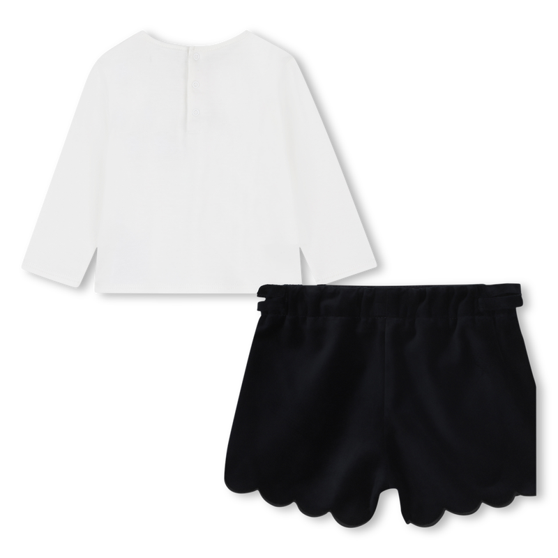 Conjunto de calções e t-shirts CHLOE 
                    GIRL