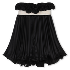 Saia formal plissada KARL LAGERFELD KIDS 
                    GIRL