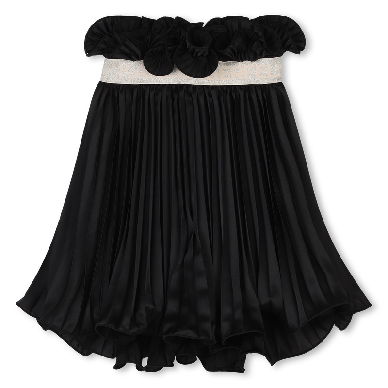 Saia formal plissada KARL LAGERFELD KIDS 
                        GIRL