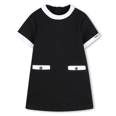 VESTIDO DE MANGA CURTA KARL LAGERFELD KIDS GIRL