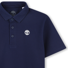 Polo liso com log&oacute;tipo TIMBERLAND 
                    BOY