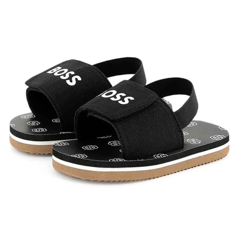 Sand&aacute;lias com velcro BOSS 
                        BOY