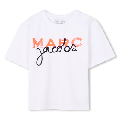 T-shirt algod&atilde;o gola redonda MARC JACOBS BOY