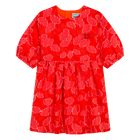 Vestido de cerim&oacute;nia com fecho KENZO KIDS 
                    GIRL