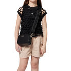 T-shirt 2 em 1 com dois tons DKNY 
                    GIRL
