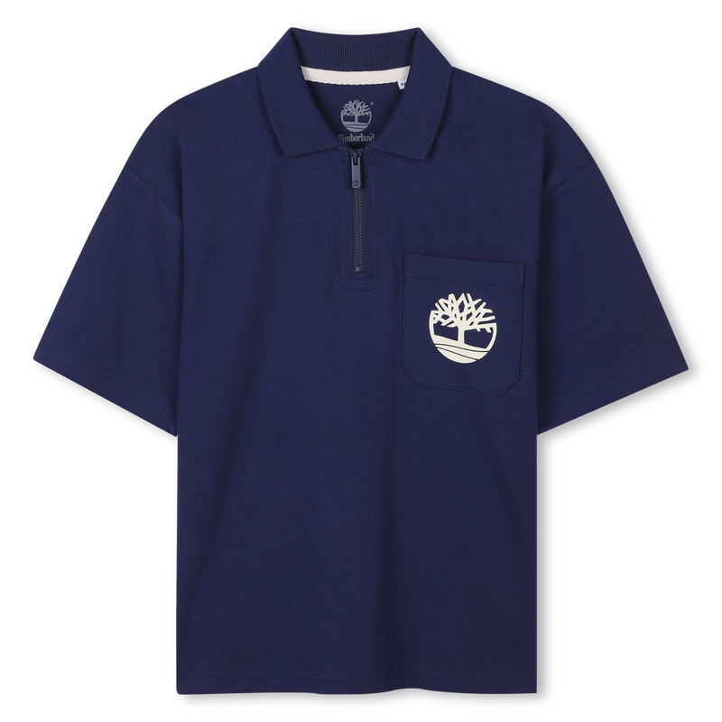 Polo com fecho de correr TIMBERLAND 
                    BOY