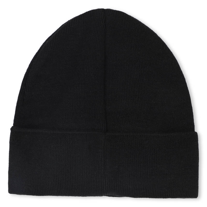 Chap&eacute;u de malha com logotipo BOSS 
                        BOY