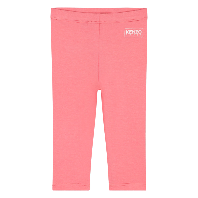 Cotton Leggings KENZO KIDS 
                    GIRL