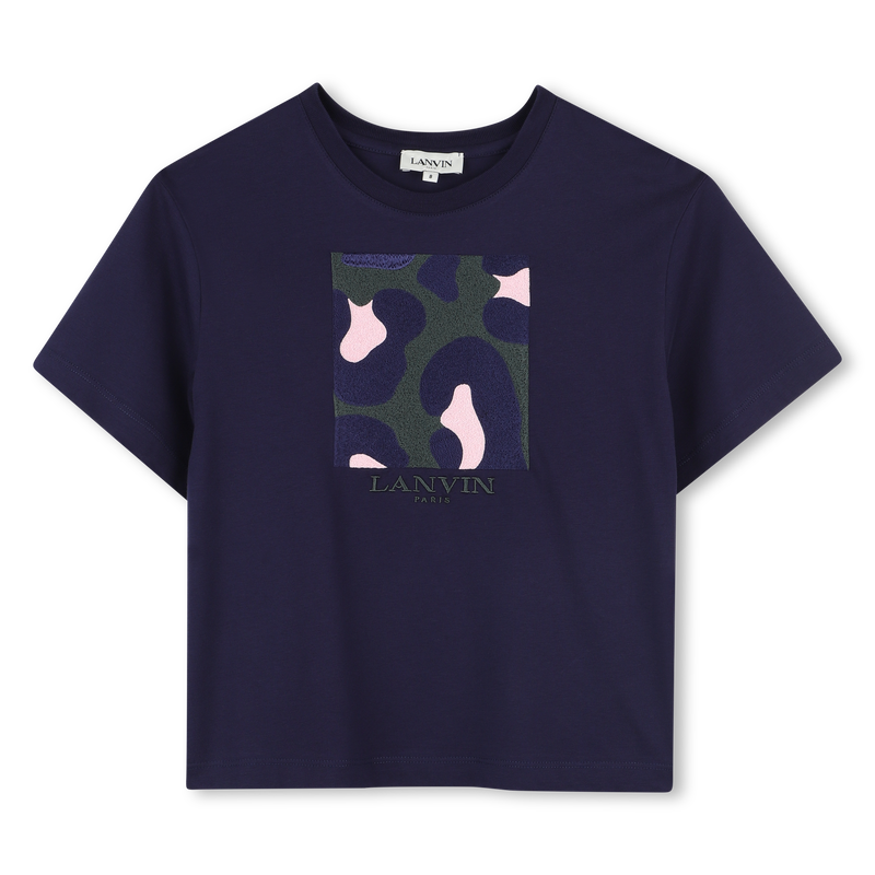 T-shirt estampada de manga curta LANVIN 
                    GIRL