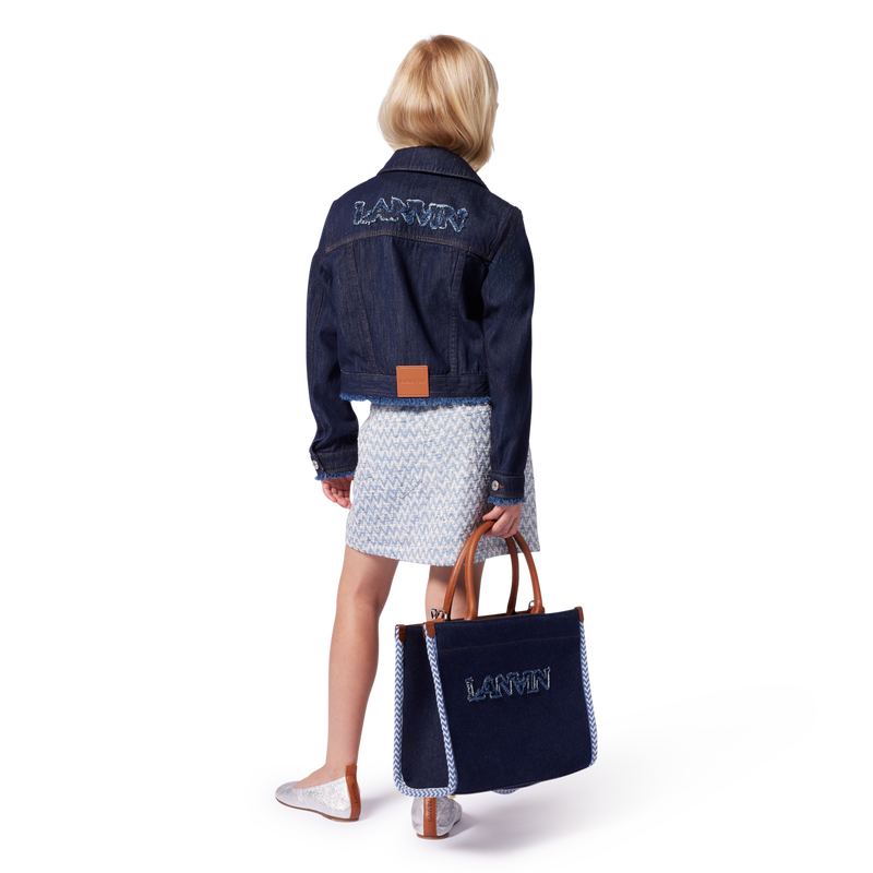 Saia envelope em tweed LANVIN 
                        GIRL