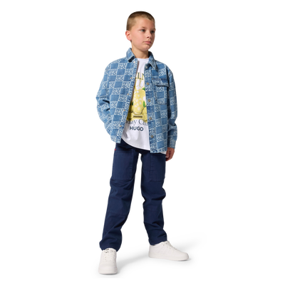 T-SHIRT DE MANGA CURTA HUGO BOY