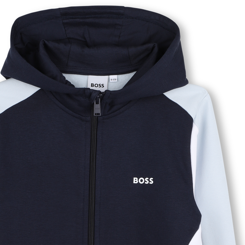 Cardigan com capuz BOSS 
                        BOY