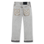 Jeans em algod&atilde;o maiorit&aacute;rio MARC JACOBS 
                    MENINO