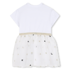 Vestido formal KARL LAGERFELD KIDS 
                    GIRL