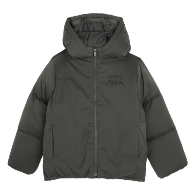 Casaco acolchoado com capuz KENZO KIDS UNISEX