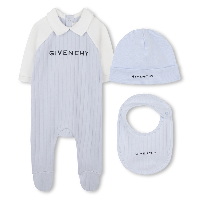 Conjunto de pijama, chapéu e babador GIVENCHY 
                    UNISEX