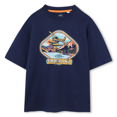 T-shirt com estampa aplicada TIMBERLAND BOY