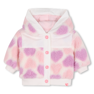 Casaco estampado de cora&ccedil;&atilde;o BILLIEBLUSH GIRL